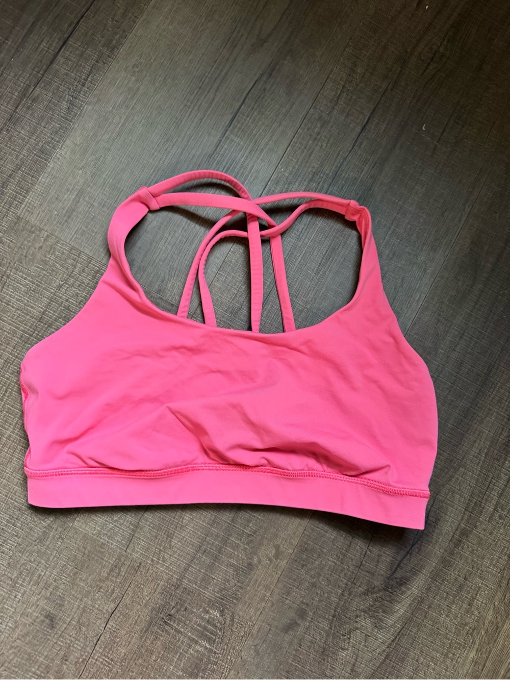 lululemon athletica Pink Strappy Sports Bra